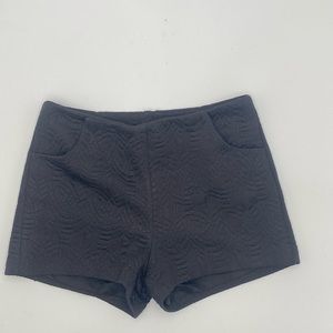 Grey high waisted shorts